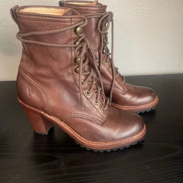 Frye Lucy Lace-Up Boots - Image 5