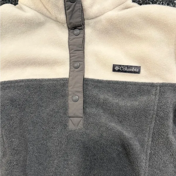 COLUMBIA Benton Springs Half Snap Pullover Fleece Jacket Women's Medium - Image 2