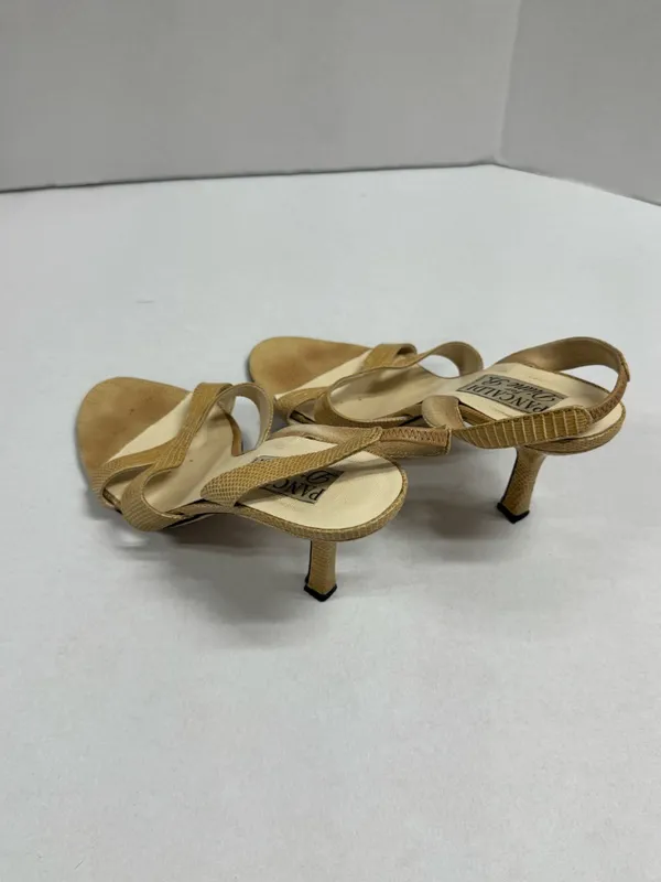 Pancaldi for Diane B Vintage Style Slingback Heels‎ - Size 8. - Image 15