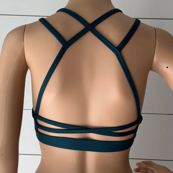 Nike Dri-FIT Just Do It Mid-Impact Sports Bra Sz S - Image 4
