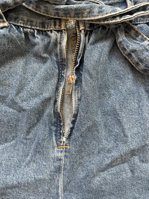 Denim short jumpsuit Blue Size XS - Image 3