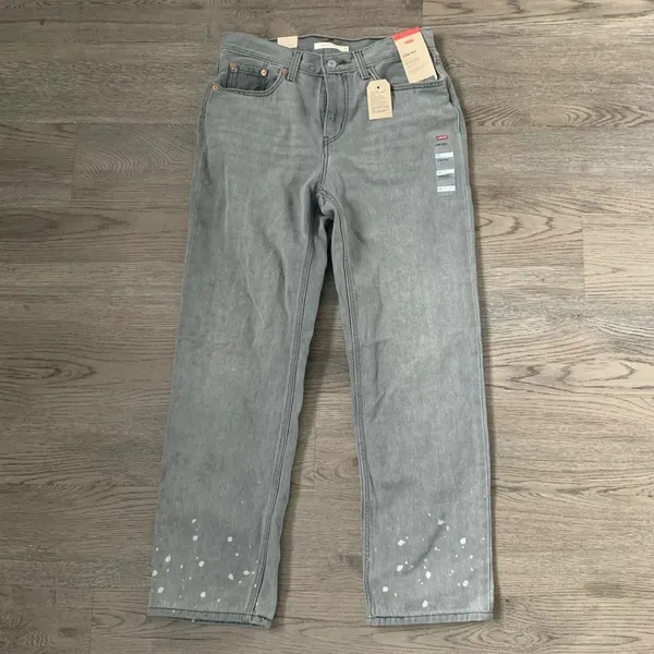 Levi's Low Pro Women's Jeans - Size 29‎ - Light Grey - NWT - Image 4