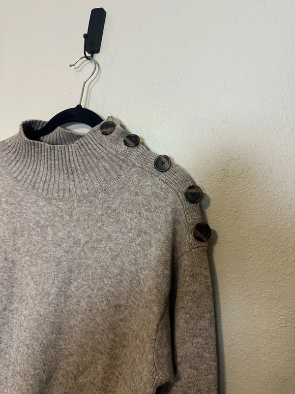 ANTHROPOLOGIE Margarita Tunic Sweater‎ Size Medium - Image 6