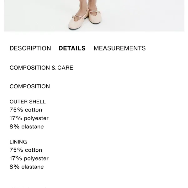 Zara NWT white thick structured cinched waist flare hem mini dress - Image 3