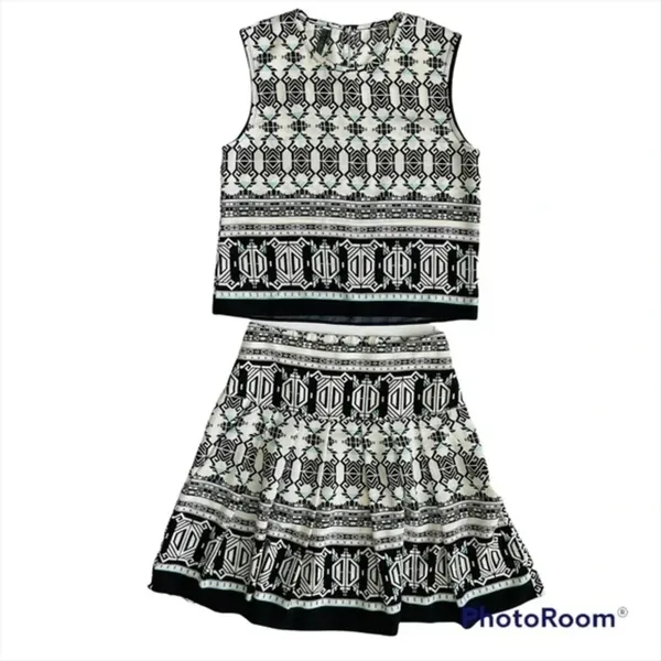 RAZILI MIRIT RODRIG Skirt‎ And Top Set Size Small - Image 4