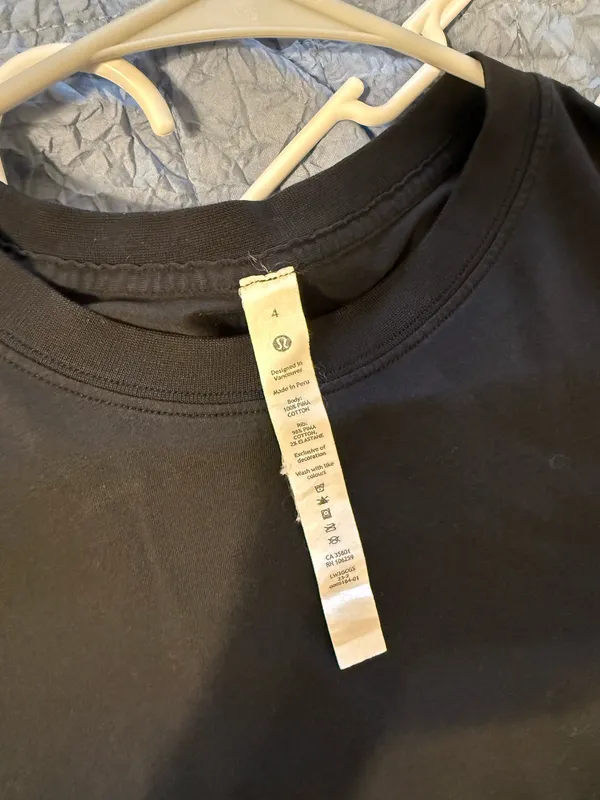 Lululemon Crop T-Shirt - Image 2