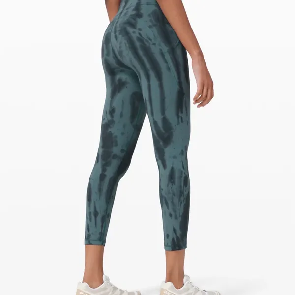 lululemon athletica Blue Tie-Dye Leggings - Image 7