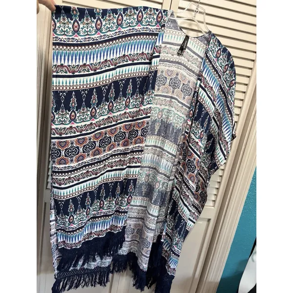 Antistar Gray/Black Cheetah Crop High Neck Sweater Long Sleeve Size M Soft - Image 7