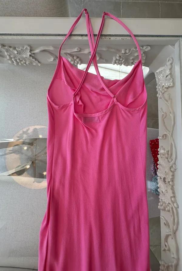Revolve Pink Midi Dress - Image 4