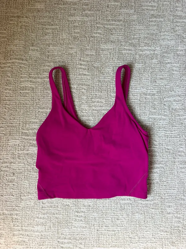 Lululemon Align tank in ripened raspberry - Image 2