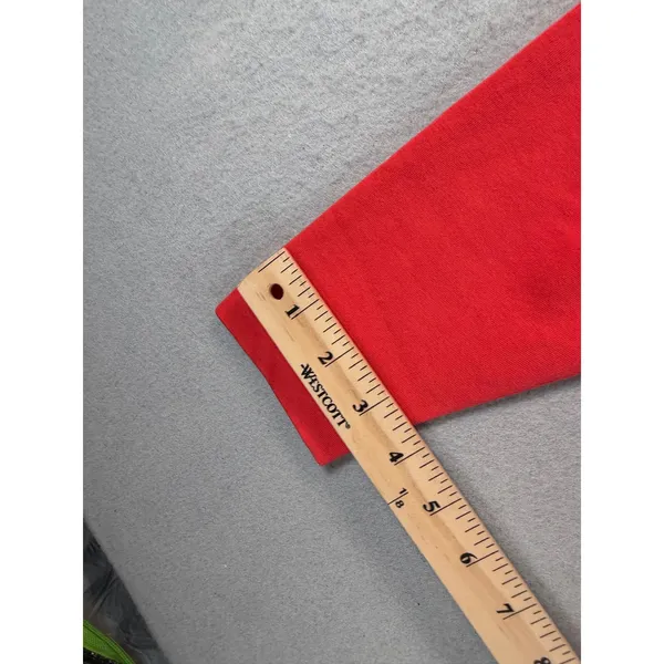 Nike Womens Sportswear Leggings Red Swoosh Logo High Waisted XS - Image 7