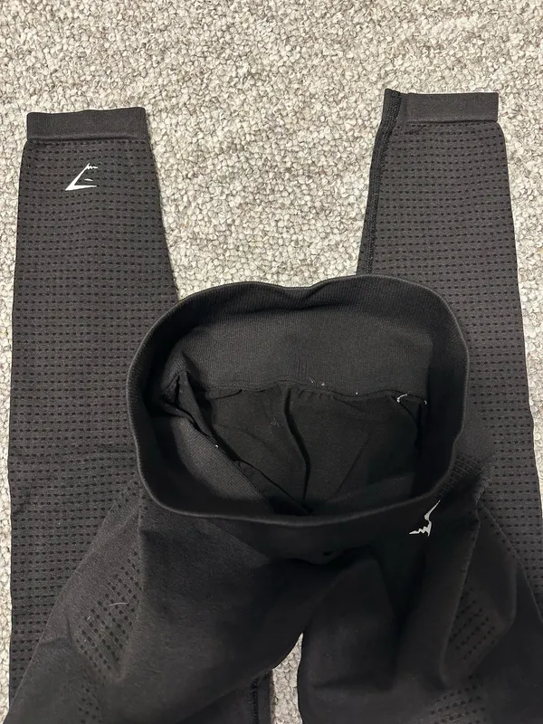 Gymshark Leggings Seamless Black - Image 3