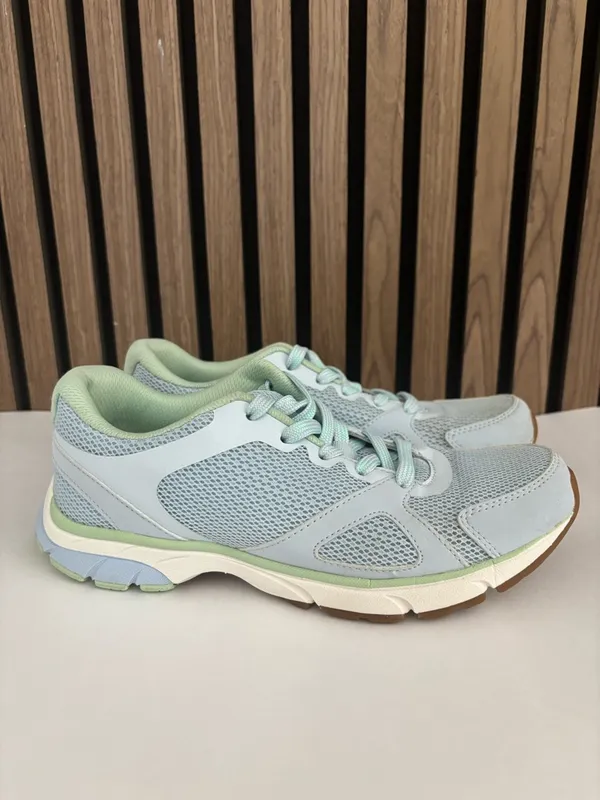 Vionic Tokyo Women's 6.5 Blue Mint Mesh Orthotic Arch Support Walking Sneakers - Image 3