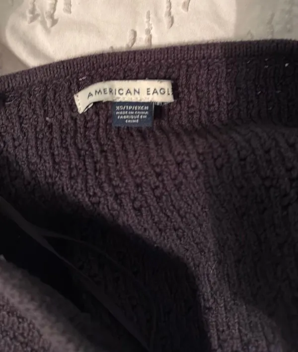 American Eagle Dark Gray Tube Top - Image 3