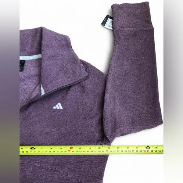 Adidas Women's Utility Jacket in Rich Purple Size L - Image 5