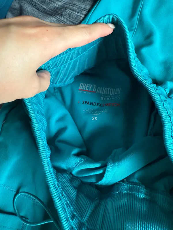 Grey's Anatomy Scrub Set Teal Blue - Image 3
