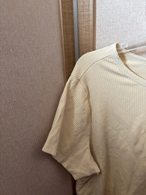Old Navy Ribbed Short-Sleeve Tee 3X - Image 2