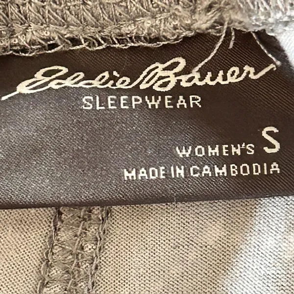Eddie Bauer Star Print Pajama Set Tank & Pants Small Constellations - Image 11