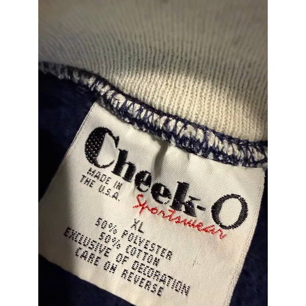 Vintage Cheek-O Sportswear‎ Friends Hidden Treasures Sweatshirt XL Made in USA - Image 5
