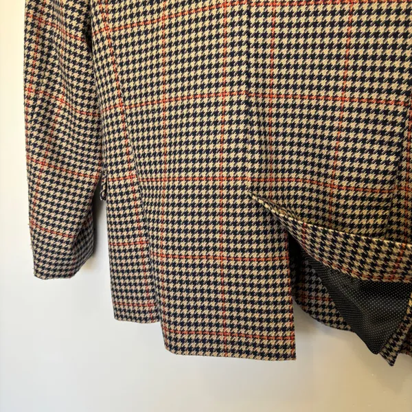Zara Women's Houndstooth Blazer Size Small - Image 6