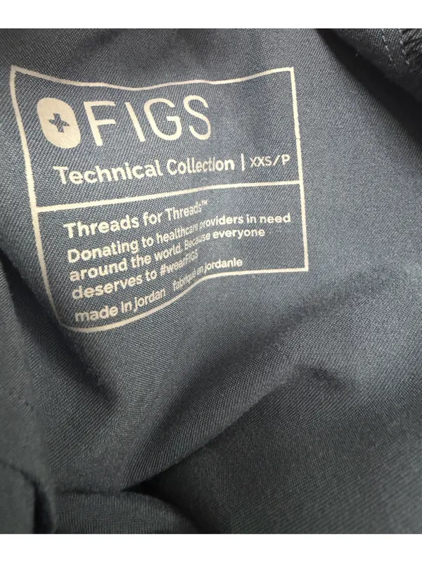 Figs Zamora Casual Scrub Trousers Dark Harbor (Size XXS/P) - Image 12
