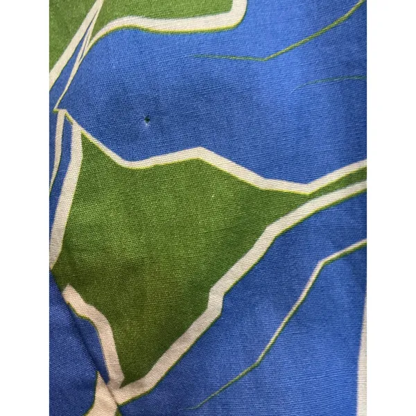 Hutch‎ Green Blue Floral Belted Mini Shirt Dress NWT XS Short Sleeve Ruffle Hem - Image 8
