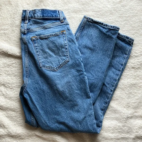 Abercrombie & Fitch The Dad High Rise Jean Size 0 Short - Image 4