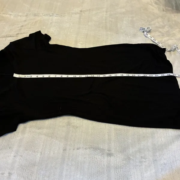 Feel The Piece TERRE JACOBS Mini Dress Tunic Top Womens Black Sleeveless XS/S - Image 8
