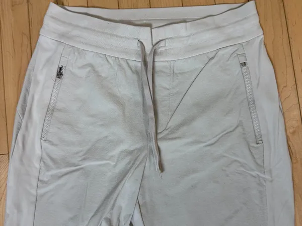 Athleta Headlands Hybrid Trek Joggers Pants Trousers Khaki Tan Size 6 - Image 3