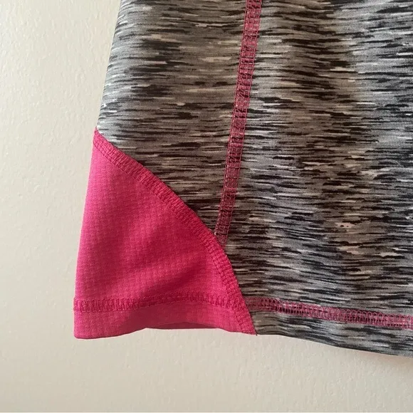 Tek Gear Pink and Gray Athletic Tank Top Small - Image 6