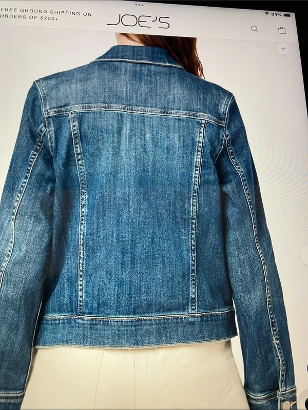 Sonoma Medium Blue Denim Jacket - Women's Jean Jacket - Image 3