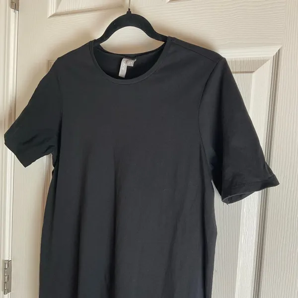 ASOS Women’s Black T-Shirt Dress size 6 - Image 4