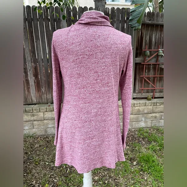 UGG Women's fall Pink slug knit open front Cardigan comfy cabin relax fit S - Image 3