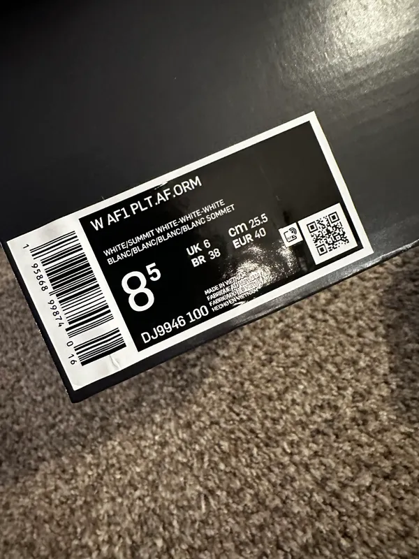 Nike Air Force 1 Platform Size 8.5 - Image 4