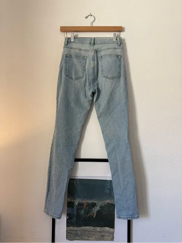 Reformation Light Blue Jeans - Image 2