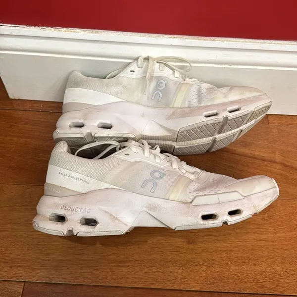 On Women's Cloudpulse White Athletic Sneakers Size‎ 9.5 - Image 6