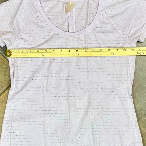 CALIA by Carrie Underwood Striped Workout T-shirt Medium - Image 3