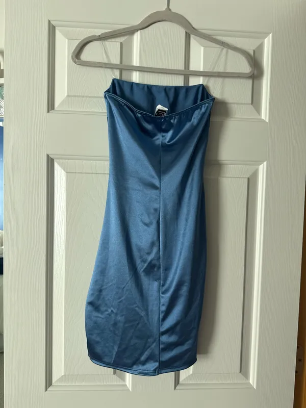 Windsor Strapless Dress blue  - Image 2