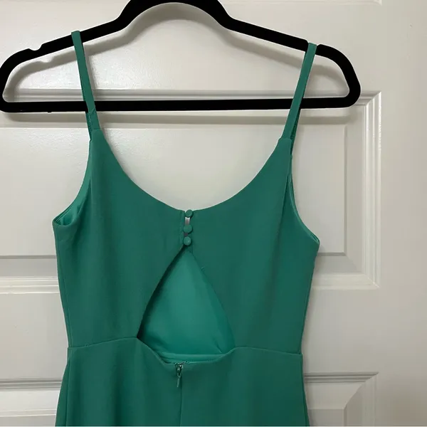 Lulu's Green Formal Maxi Dress size XS - Image 4