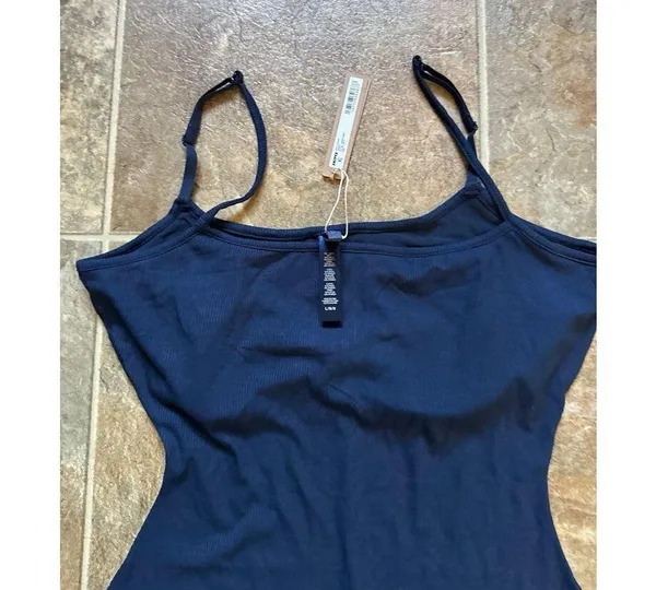 SKIMS Soft Lounge Scoop Onesie Navy Size Large - Image 8