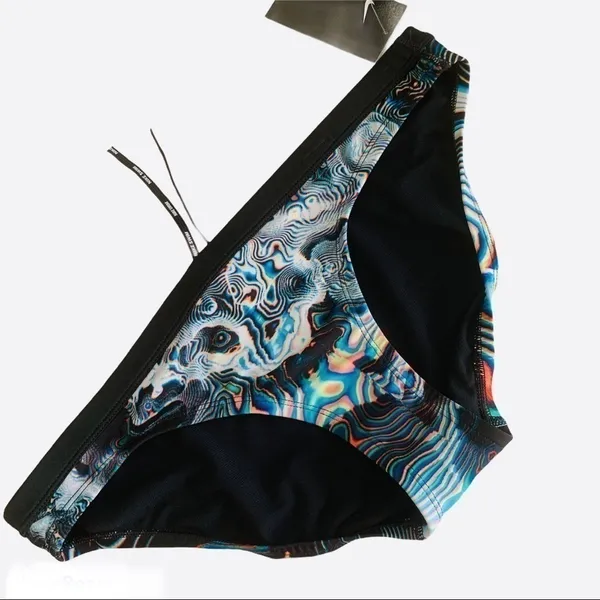 NEW Nike Boho Tribal Print BIKINI Bottom Geometric - Image 4