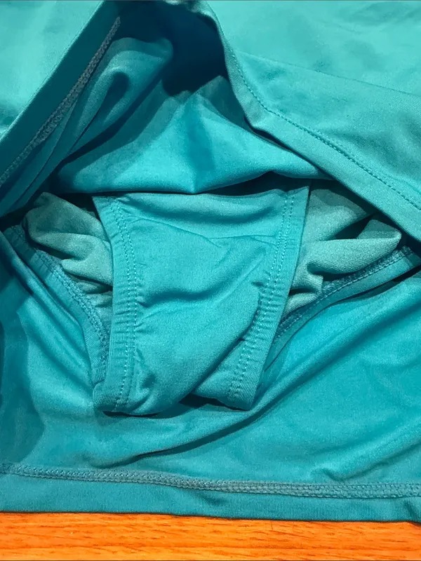 Apt .9 blue swim skirt size 8 . - Image 4