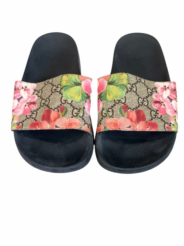 GUCCI Floral GG Bloom Slides 36 - Image 3