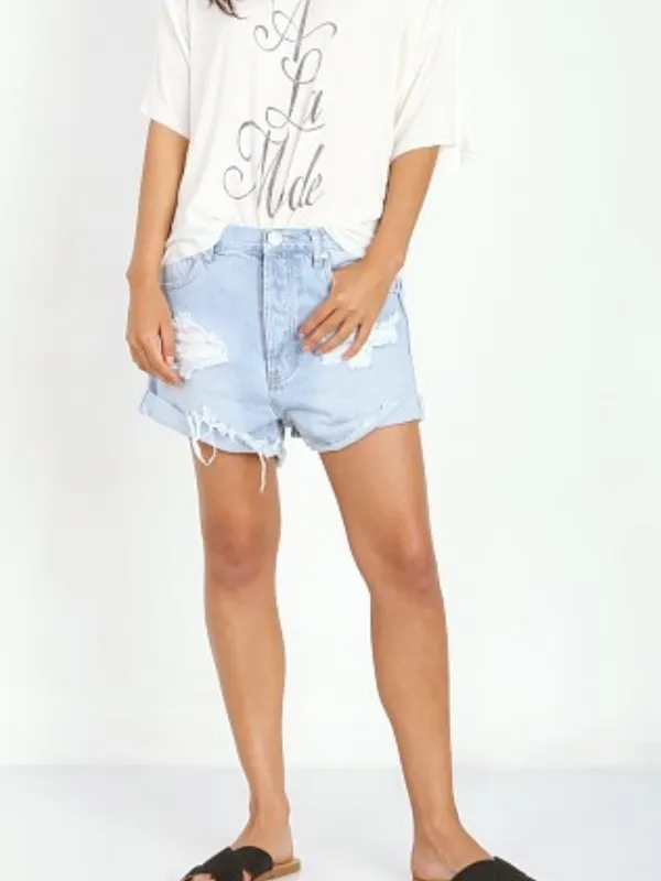 ONE TEASPOON Wilde Outlaws Shorts - Image 2