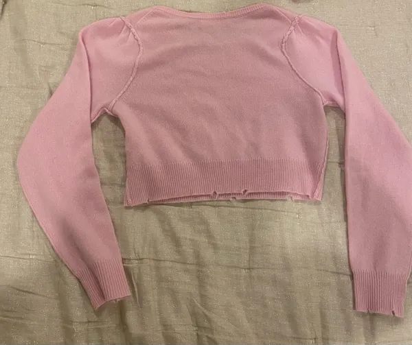 Love Shack Fancy Cropped Sweater - Image 3