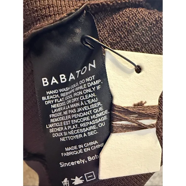 ARITZIA BABATON Sculpt Knit Criss Cross Tank Coffee Bean Size Small - Image 6