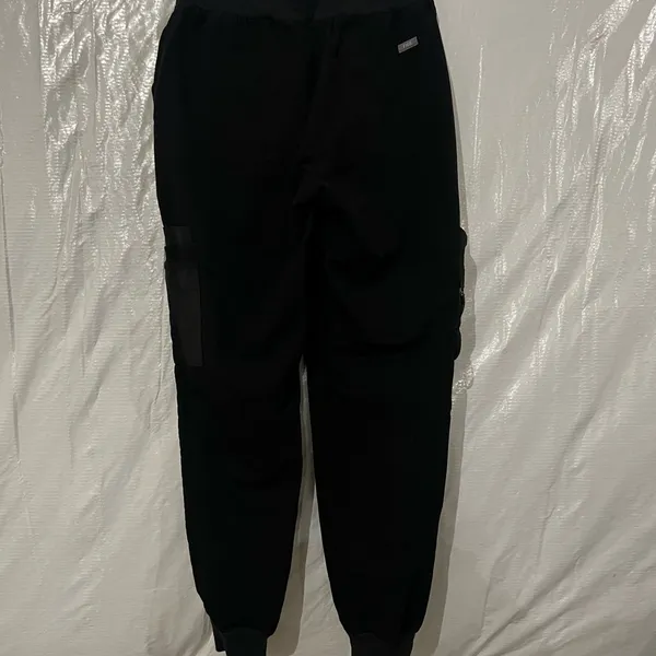 FIGS Black Zamora Jogger Scrub Pants Size Small - Image 4