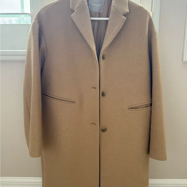 Everlane xxs wool cocoon coat - Image 2