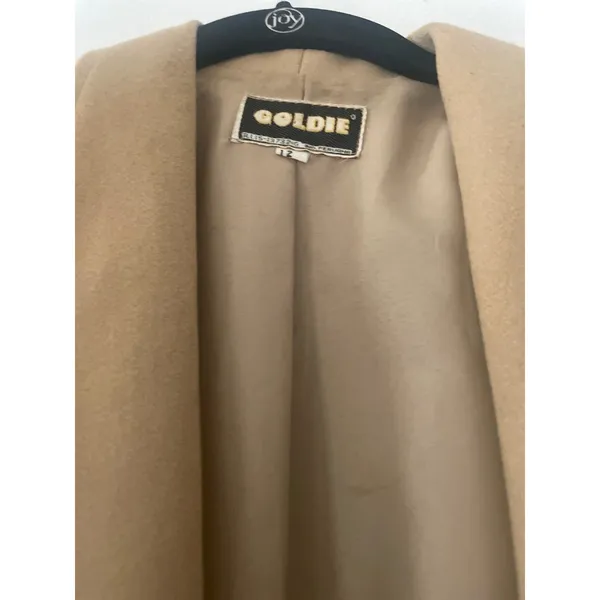 Goldie Vintage‎ Tan Peacoat Coat - Image 5
