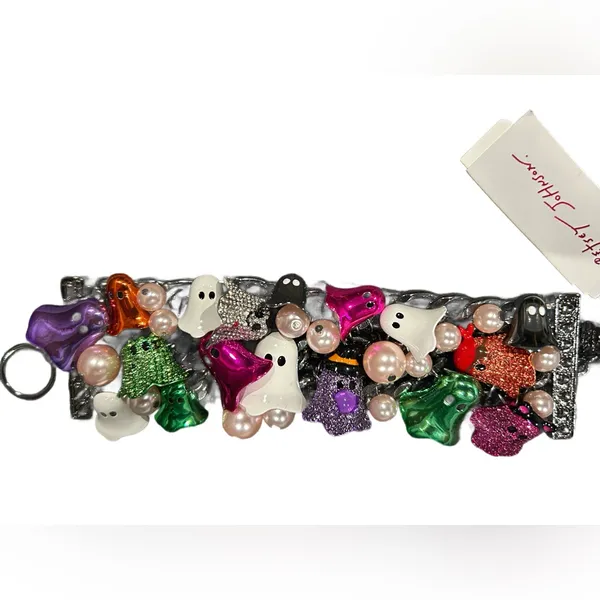 NWT NEW 2025 Betsey Johnson Ghost Bracelet - Image 4